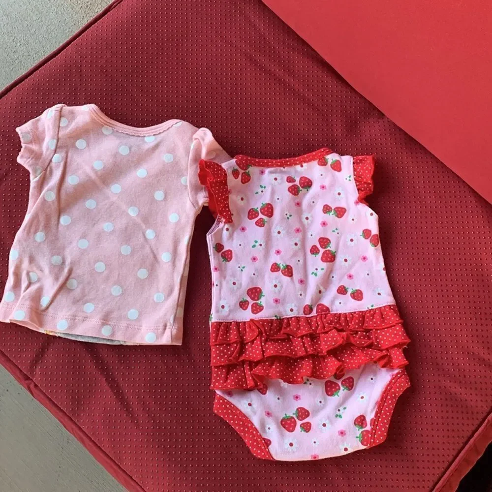 Take 50% OFF- Carter’s 2pcs Mix Tops, Size-NB